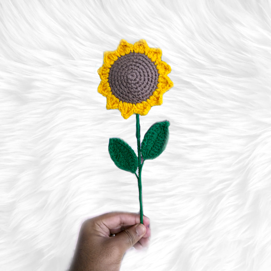 Sunflower crochet
