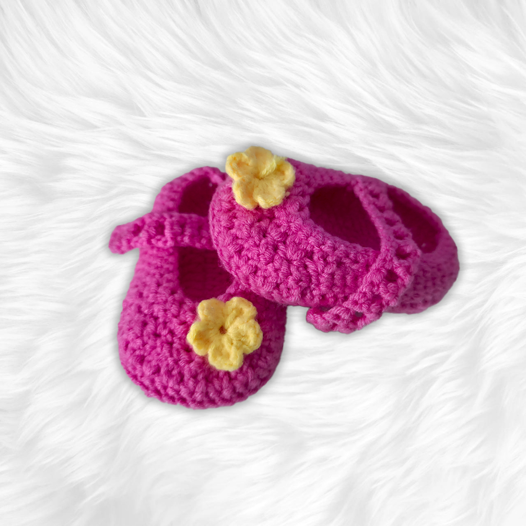 Handmade Crochet Baby Shoes